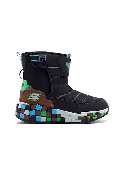 Skechers Megacraft 3.0 Çocuk Günlük Bot 402184l-bkbr Siyah Renkli