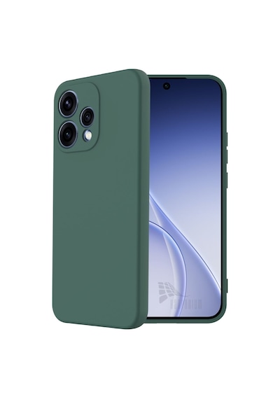Oppo Reno 15 Uyumlu Silikon Kılıf - Pastel Renk Tonu Kamera Korumalı Esnek Kapak - Yeşil Yeşil