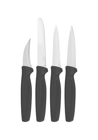 Excellent Houseware Paslanmaz Bıçak Seti 4'lü Çok Renkli