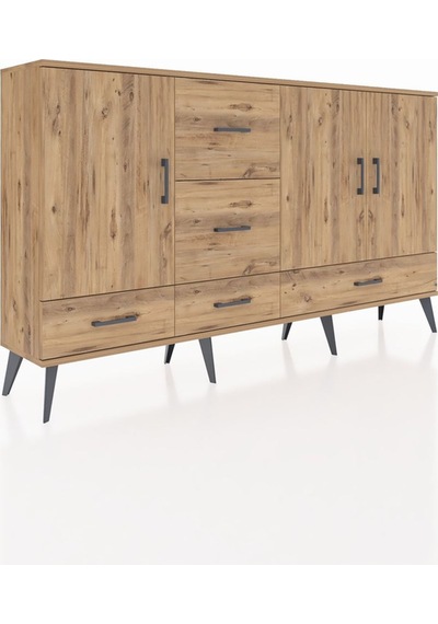 Arges Konsol 4 Raflı 5 Çekmeceli 3 Kapaklı 176x30x99 Çam-çam Atlas Çam - Atlas Çam Arges Konsol 4 Raflı 5 Çekmeceli 3 Kapaklı 176x30x99 Çam-çam Atlas Çam - Atlas Çam