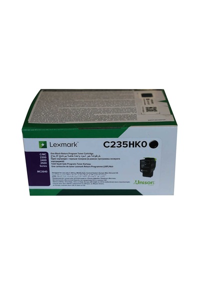 Lexmark C2425-C235Hk0 Siyah Toner Yüksek Kapasiteli
