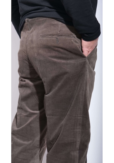 Bawcompany Erkek Kadife Pantolon Kahverengi