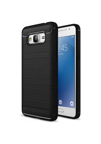 Samsung Uyumlu Galaxy J2 Prime Kılıf Zore Room Silikon Kapak Siyah