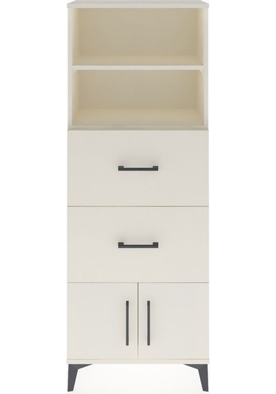 Arges Dolap 2 Raflı 2 Çekmeceli 2 Kapaklı 60x30x163 Aytaşı-ay... Aytaşı