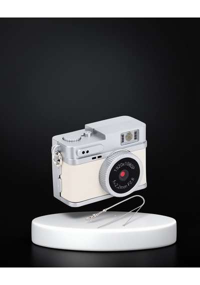 Mini Hd Kamera 1080p Retro Model Uczzzlk027kamerabeyaz-4 Beyaz