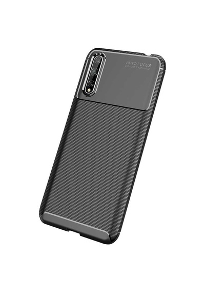 Huawei P Smart S (Y8P) Kilif Karbon Silikon Case 406653312