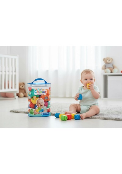 Clementoni Soft Clemmy Touch & Play Yumuşak Bpa Sız Bloklar 20 Parça