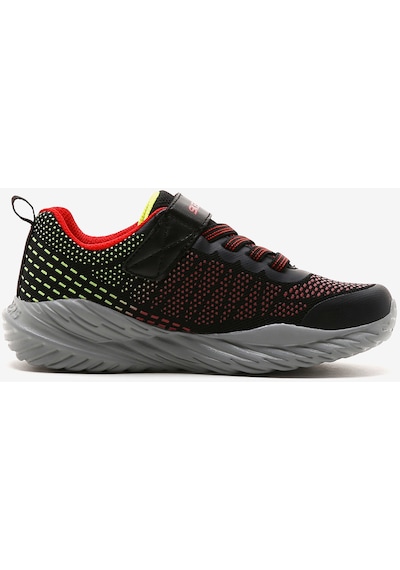 Skechers Nitro Sprint - Karvo Büyük Erkek Çocuk Siyah Spor Ayakkabı 403753L Bkrd Skechers Nitro Sprint - Karvo Büyük Erkek Çocuk Siyah Spor Ayakkabı 403753L Bkrd