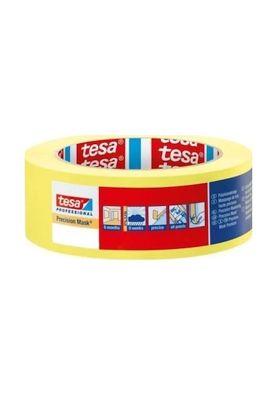 Tesa 4345 Genel Amaçlı Maskeleme Bandı 36mmx30mt 3 Adet