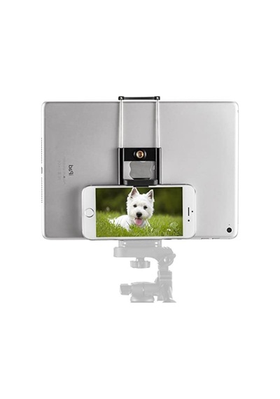 Evrensel Tablet Ve Telefon Tutucu - 2in1 Standart Vida Uyumlu