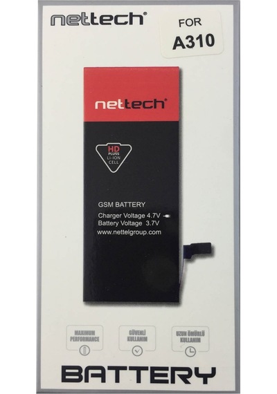 Samsung Galaxy Uyumlu A310 A3 2016 için Nettech 1750 Mah Lityum-Lion Bat