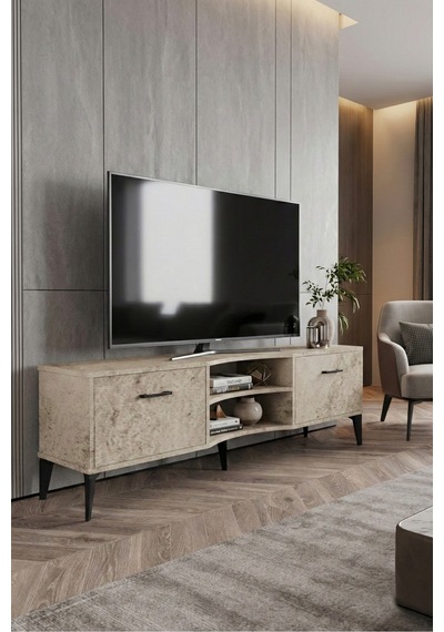 Vera Tv Sehpası Suntalam Ekru 160x35