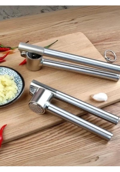 Profesyonel Paslanmaz Çelik Sarımsak Ezici A Kalite Mutfak Aracı Metal