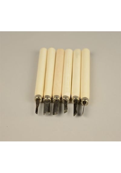 Ahşap Oyma Seti 6 'Lı Mk-6