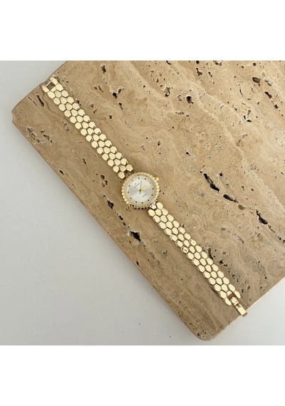 Savior Collection Anka Gold Beyaz Saat