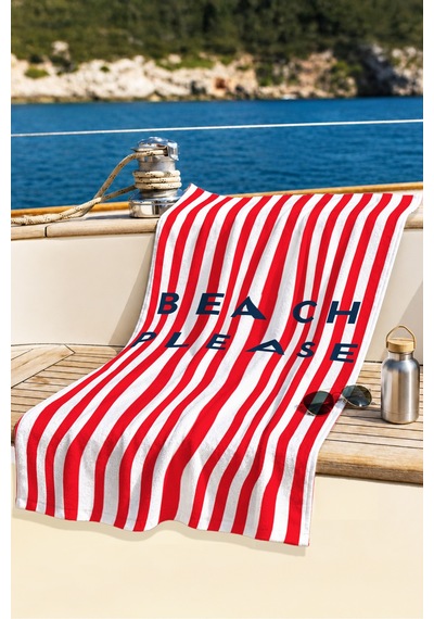 Çizgili Beach Please Modern Plaj Havlusu-kırmızı Beyaz Minimal Havuz Deniz Hızlı Kuruyan Örtü Havlu Dumanlı Esinti Çizgili Beach Please Modern Plaj Havlusu-kırmızı Beyaz Minimal Havuz Deniz Hızlı Kuruyan Örtü Havlu Dumanlı Esinti