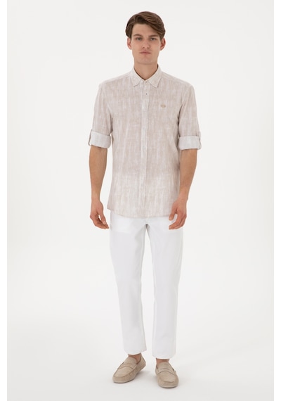 U.s. Polo Assn. Erkek Beyaz Pantolon Kanvas-chino 50299165-vr013 Beyaz