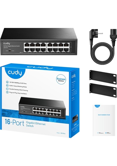 Cudy GS1016 10/100/1000 Mbps 16 Port Gigabit Switch