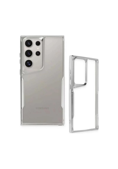 Newface Samsung Galaxy S24 Ultra Kılıf Boyi Silikon Kapak - Siyah
