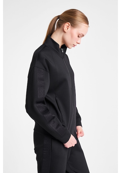 Lescon Kadın Fermuarlı Sweatshirt 25n-2123 Siyah