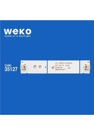 Tcl L39f3300b 39'' 8 Adet Tv Led Bar Tvnizi Açıp İçindeki Led Barla Birebir Aynısı Olduğunu Görmeden Almayınız. Sonrasında İade Almamaktayız.
