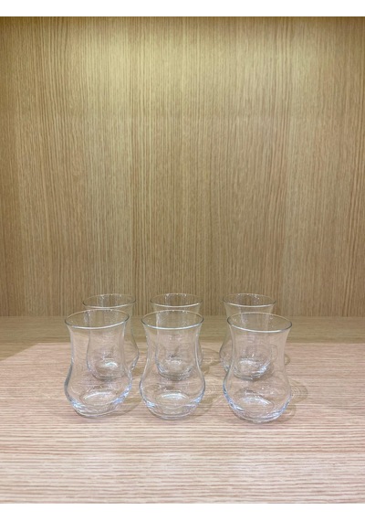 Bohemia Kristal Sandro Moreno Kristal 6 Lı Çay Bardağı Şeffaf