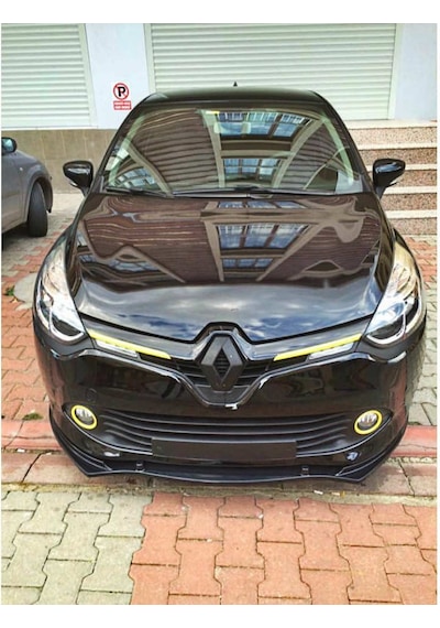 Renault Clio 4 Ön Tampon Lip'ii Parlak Siyah