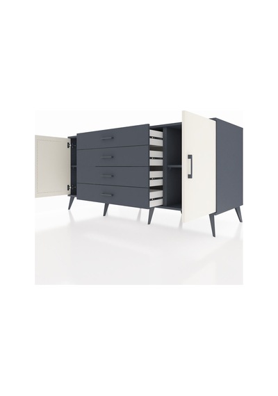 Kronos Konsol 2 Raflı 4 Çekmeceli 2 Kapaklı 176x59x83 Antrasit-aytaşı/antrasit Aytaşı/antrasit Kronos Konsol 2 Raflı 4 Çekmeceli 2 Kapaklı 176x59x83 Antrasit-aytaşı/antrasit Aytaşı/antrasit