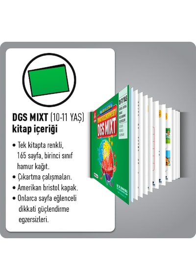 Dikkati Güçlendirme Seti Mixt 10-11 Yaş - Osman Abalı - Adeda