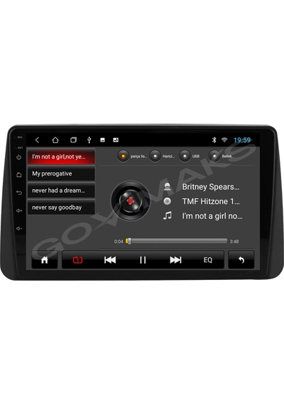 Govimaks Fiat Egea Urban Uyumlu 2 Gb Ram 32 Gb Hafıza Android Multimedia Teyp 9"