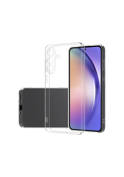 Samsung Uyumlu Galaxy A26 Kılıf Zore Süper Silikon Kapak Şeffaf