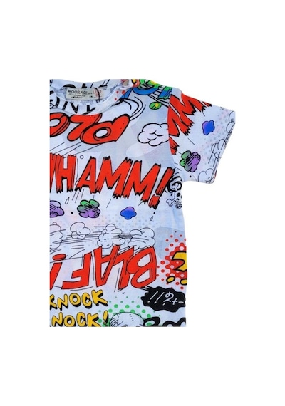 Woo Rage Erkek Çocuk Araba, Motorsiklet,panda,yazılı Tshirt-11751-renkli Çok Renkli
