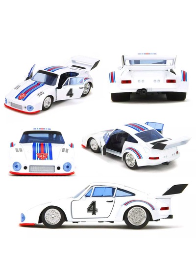 Transformers Jazz Porsche 935 Turbo Die Cast Metal Araba 1:32