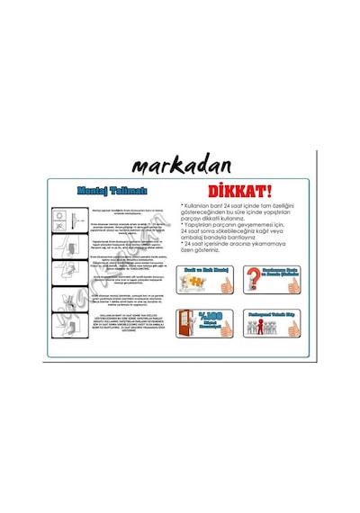 Db Chrome Ford B-Max Kapı Kolu Nikelajı 2012 Sonrası 4 Kapı P.Çel