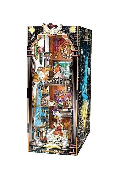 3d Wooden Puzzle Book Stand Series Mystical Magical 68051