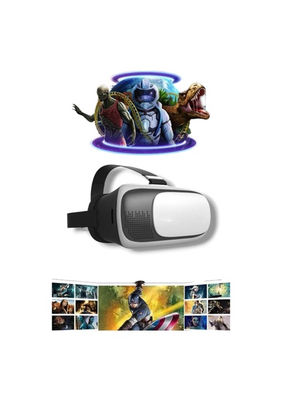 Vr Sanal Gerçeklik Gözlüğü Eğlenceli Içerik 3d Sanal Gerçeklik Gözlüğü