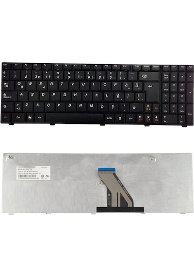 Lenovo Uyumlu 25-009963, 25-011424 Klavye Tuş Takımı Q Türkçe Siyah