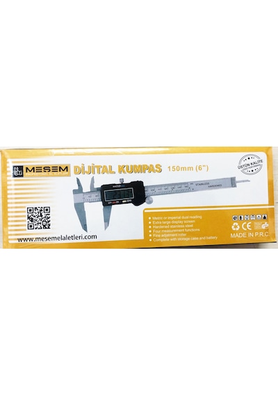 Meşem Dijital Kumpas 150 Mm