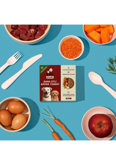 Kito Fresh Dana Etli Taze Yetişkin Köpek Yemeği 250 G