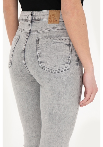 U.S. Polo Assn. Kadın Gri Skinny Fit Jean Pantolon 50280330-DN0025