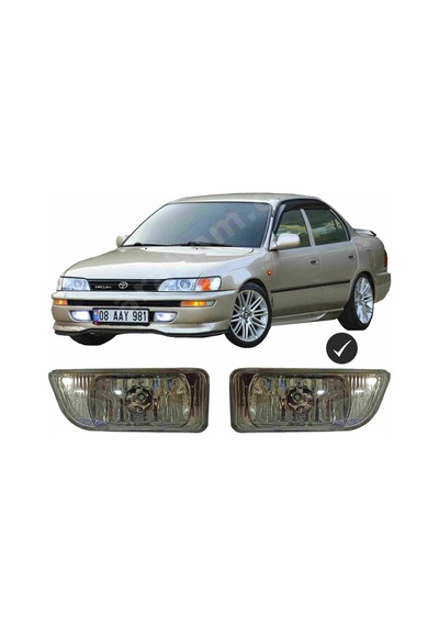 Sm Motors Toyota Corolla Efsane Kasa Sis Farı Siyah Tyc00490459632