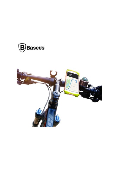 Baseus Miracle Bicycle Mounts Bisiklet Motosiklet Telefon Tutucu (475035093)-Siyah
