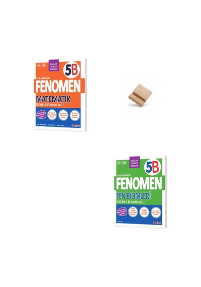 Fenomen 5. Sınıf Maarif 5b Matematik Ve Fen Bilimleri Soru Bankası + Telefon Standı