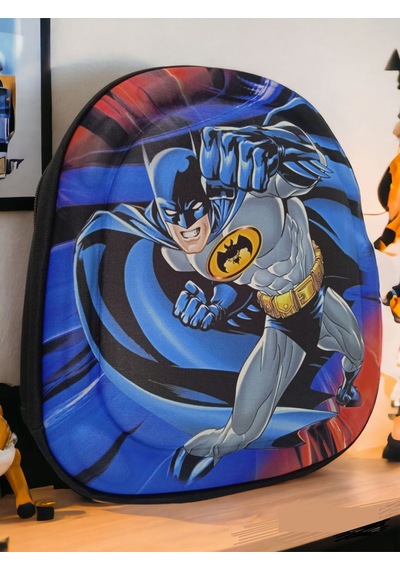 3d Kabartmalı Batman Anaokulu Kreş Ve Günlük Kullanım Çantası Sır