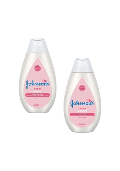 Johnsons Baby Bebek Losyonu 300 Ml 2 Adet Yeni Seri