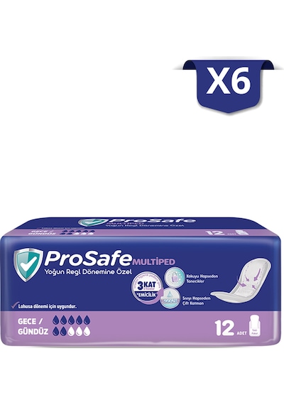Prosafe Multiped Gece&gündüz 12'li X6