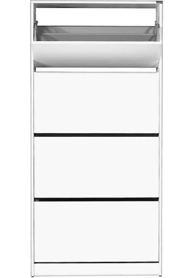 Flat Duo 4 Katlı Geniş Ayakkabılık Dolabı - Beyaz Flat Duo 4 Katlı Geniş Ayakkabılık Dolabı - Beyaz