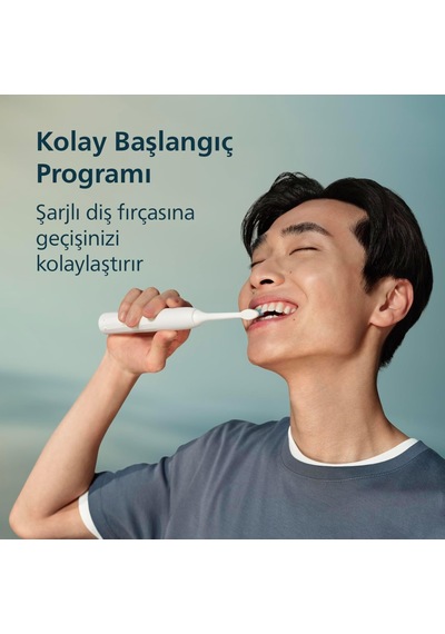 Türk Philips Sonicare 2100 Sonic Şarjlı Diş Fırçası, 3 Kat Plak T