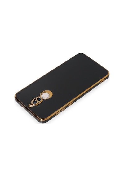 Huawei Mate 10 Lite Uyumlu Kılıf Volet Silikon - Siyah