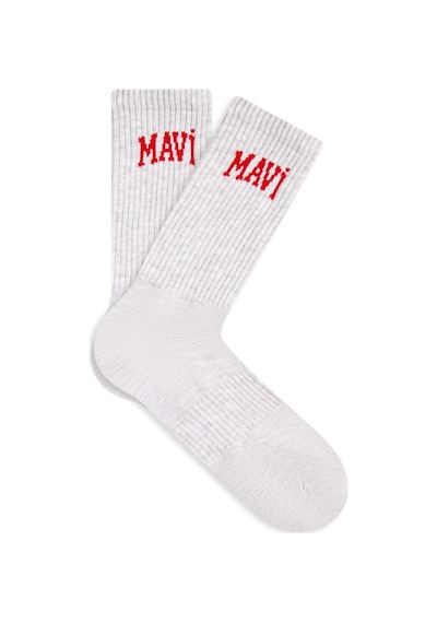 Mavi - Gri Soket Çorap 0911160-82816 Gri